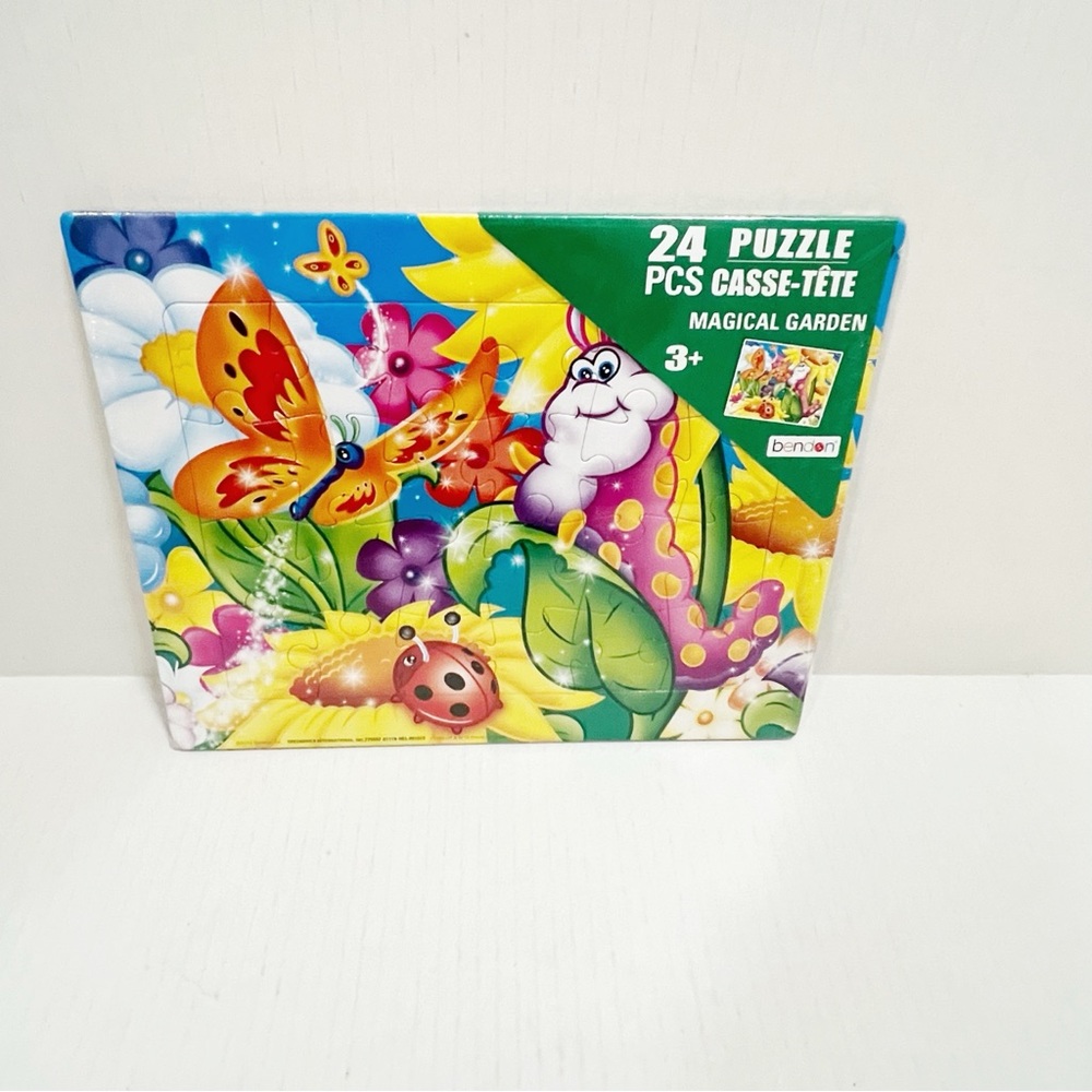 New kids 24 PCS Puzzle Magical Garden Age 3+